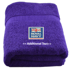Personalised Royal Navy Military Towels Terry Cotton Towel Personalised Royal Navy Military Towels Terry Cotton Towel